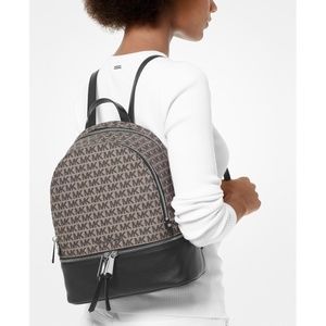 Michael Kors Rhea Medium Logo Backpack